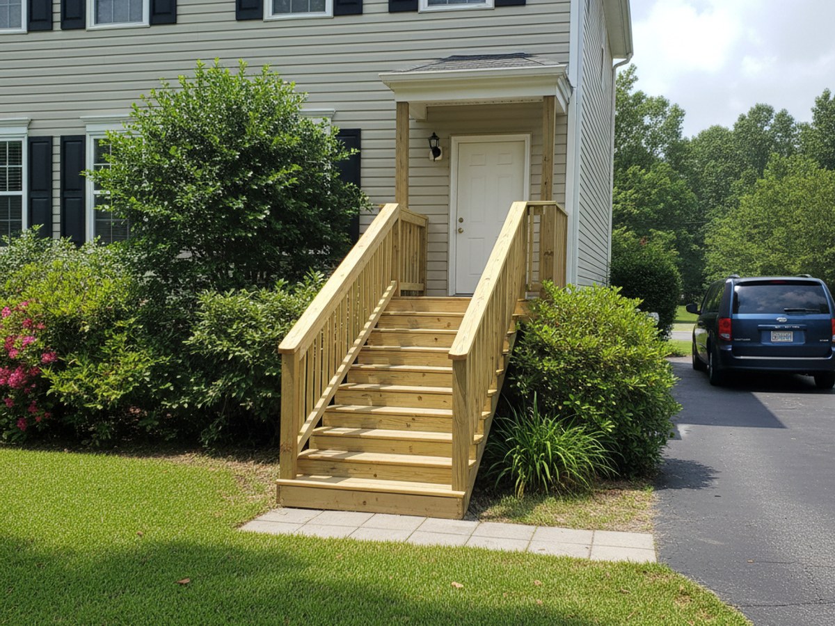 Custom Deck Design completed by Heritage Deck Solutions in Nesbit, MS